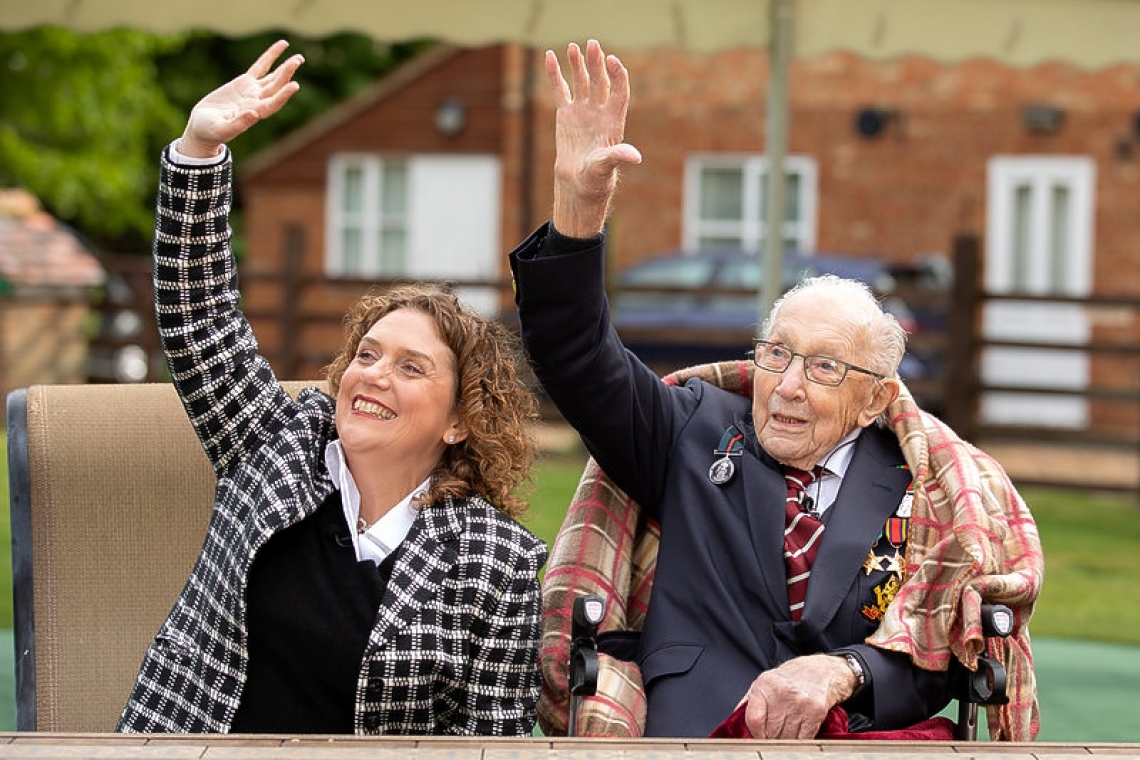 Flypasts and promotion for UK fund-raising hero as he turns 100